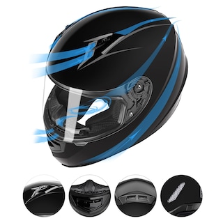 Foto 5 | Foto 5 | Casco De Moto Glx Gx11 Compacto  Ligero  Integral  Dot - Venta Internacional.