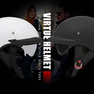 Foto 6 | Foto 6 | Medio Casco De Moto Elcyco  Negro Mate  Aprobado Por El Dot - Venta Internacional.