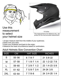 Foto 6 | Foto 6 | Casco Glx Gx23 Dirt Bike Off-road Motocross Atv Dot Negro Mate - Venta Internacional.