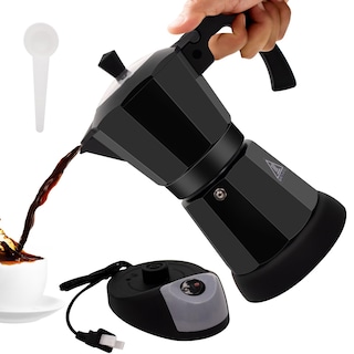 Foto 1 | Foto 1 | Cafetera Eléctrica Moka Pot Valvpant Para 5-6 Tazas Y 270 Ml - Venta Internacional.
