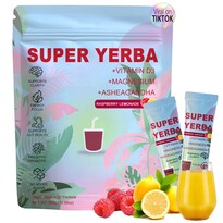 Té De Yerba Mate En Polvo Celljuvmax Limonada De Frambuesa 30 Unidades - Venta Internacional.