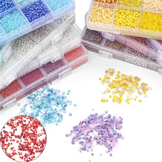 Foto 4 | Foto 4 | Kit Para Hacer Pulseras Gorggorho 15 Perlas De Semillas De Vidrio De Colores - Venta Internacional.