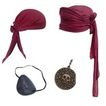 Disfraz Bedjimi Medieval Renacentista Pirata Fiesta De Halloween - Venta Internacional.