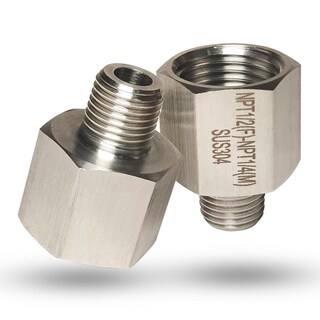 Foto 1 | Foto 1 | Adaptador Reductor 1/2 Npt Hembra A 1/4 Npt Macho 304 Inoxidable - Venta Internacional.