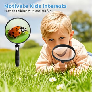 Foto 5 | Foto 5 | Lupa Skgxmagn 10x Con Lente Antirreflectante De 13 Cm - Venta Internacional.