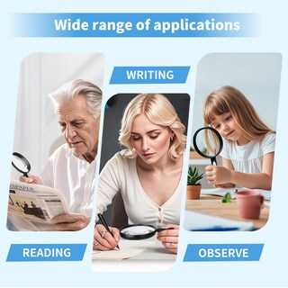 Foto 6 | Foto 6 | Lupa Skgxmagn 10x Con Lente Antirreflectante De 13 Cm - Venta Internacional.