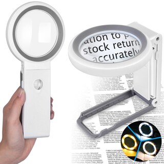 Foto 1 | Foto 1 | Lupa Aixpi 30x 10x Con Luz Y Soporte - Venta Internacional.