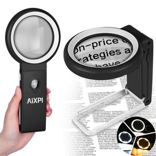 Foto 1 | Foto 1 | Lupa Aixpi 30x 40x Con Luz Y Soporte De 18 Led Negra - Venta Internacional.