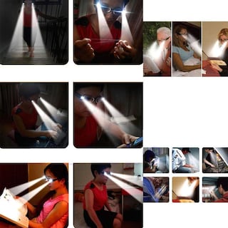 Foto 5 | Foto 5 | Paquete De 3 Gafas De Lectura Duanmei Con Luces Y Lupa - Venta Internacional.