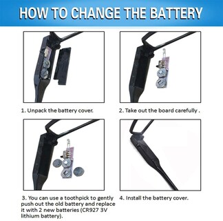 Foto 7 | Foto 7 | Paquete De 3 Gafas De Lectura Duanmei Con Luces Y Lupa - Venta Internacional.