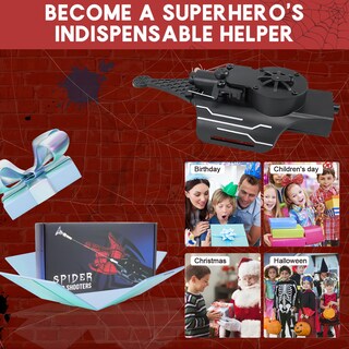 Foto 6 | Foto 6 | Lanzador De Seda Spider Web Shooters Ajjkka Spider Silk Para Niños - Venta Internacional.