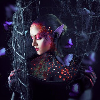 Foto 3 | Foto 3 | Cosplay Elf Ears Tavery Purple 2 Pares De Hadas De Duendecillo Para Halloween - Venta Internacional.