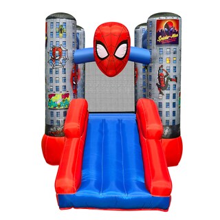 Foto 5 | Foto 5 | Bounce House Funormous Marvel Spider-man Con Tobogán Inflable - Venta Internacional.