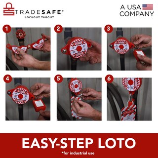 Foto 4 | Foto 4 | Válvula De Compuerta Valve Lockout Tradesafe De 1 A 2.5 Pulgadas Paquete De 2 - Venta Internacional.