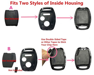 Foto 5 | Foto 5 | Funda De Llavero De Repuesto Para Honda Accord Civic Crv - Venta Internacional.
