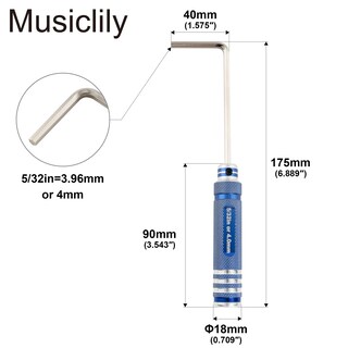 Foto 2 | Foto 2 | Llave Hexagonal Musiclily Pro De Acero Endurecido De 4 Mm Para Guitarra Y Bajo - Venta Internacional.