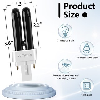 Foto 2 | Foto 2 | Bombillas De Repuesto Kittmip Bug Zapper Dynatrap Dt1050 7w - Venta Internacional.