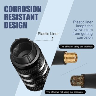 Foto 2 | Foto 2 | Cubierta Para Tapa De Vástago De Válvula De Neumático Decurcar Bandera Estadounidense (paquete De 12) - Venta Internacional.