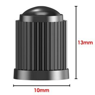 Foto 3 | Foto 3 | Tapones Para Válvulas Con Vástago De Neumático Samikiva Con Anillo De Goma En O 30 Unidades Color Negro - Venta Internacional.
