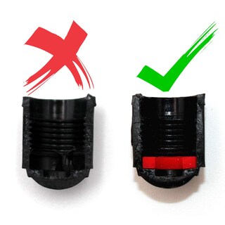 Foto 5 | Foto 5 | Tapones Para Válvulas Con Vástago De Neumático Samikiva Con Anillo De Goma En O 30 Unidades Color Negro - Venta Internacional.