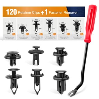Foto 1 | Foto 1 | Kit De Retención Para Coche Gooacc Grc-30 120 Unidades Con Quitador De Sujetadores - Venta Internacional.