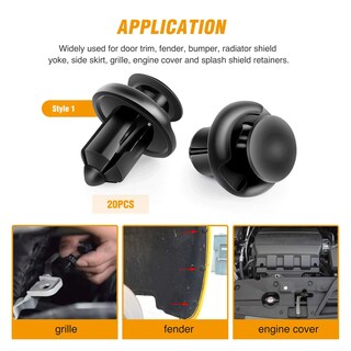Foto 5 | Foto 5 | Kit De Retención Para Coche Gooacc Grc-30 120 Unidades Con Quitador De Sujetadores - Venta Internacional.