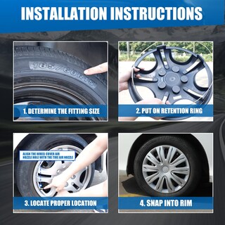 Foto 7 | Foto 7 | Juego De Fundas Para Llantas Hubcaps I1motor De 15 Pulgadas Universal R15 - Venta Internacional.