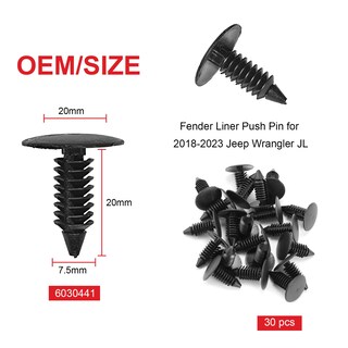 Foto 4 | Foto 4 | Pinzas De Guardabarros 121 Unidades Para Jeep Wrangler Jl Jk Y Grand Cherokee - Venta Internacional.