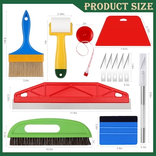 Foto 7 | Foto 7 | Kit De Herramientas Para Papel Pintado Wrapxpert Con Espátula Rodillo De Costura Y Más - Venta Internacional.