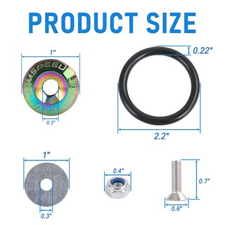 Foto 4 | Foto 4 | Kit De Cierre Rápido Para Parachoques Y Maletero Jdmspeed Neo Chrome - Venta Internacional.