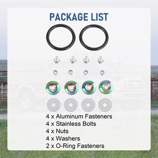 Foto 5 | Foto 5 | Kit De Cierre Rápido Para Parachoques Y Maletero Jdmspeed Neo Chrome - Venta Internacional.