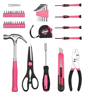 Foto 2 | Foto 2 | Juego De Herramientas B Bosi Tools 40 Piezas Rosa Con Caja De Herramientas De Plástico - Venta Internacional.