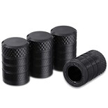 Tapones Para Válvulas De Neumáticos Ckauto Aluminio Anodizado Negro 4 Unidades - Venta Internacional.