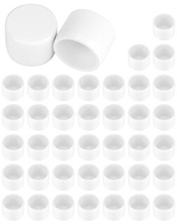Foto 1 | Foto 1 | Conector De Pvc Para Extremo De Tubo Qwork Para Tubos Sch40 De 3/4 Pulgadas Paquete De 40 - Venta Internacional.