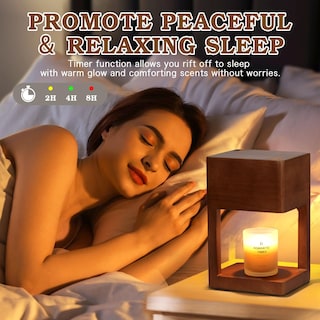 Foto 5 | Foto 5 | Lámpara Calentadora De Velas Funistree Con Temporizador Para Velas En Tarro Grande - Venta Internacional.