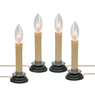 Foto 1 | Foto 1 | Velas Eléctricas Para Ventana Goothy De 5 Pulgadas Con Bombilla C26 De 7 W Juego De 4 - Venta Internacional.