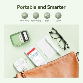 Foto 7 | Foto 7 | Impresora Térmica Label Maker Niimbot B21 Con Cinta Adhesiva De 5 Cm Color Verde - Venta Internacional.