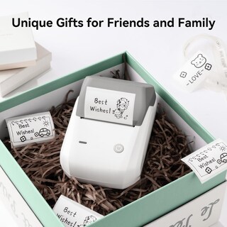 Foto 7 | Foto 7 | Impresora Portátil De Pegatinas Label Maker Niimbot B1 Gris Y Blanco - Venta Internacional.