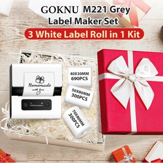 Foto 4 | Foto 4 | Impresora Térmica Bluetooth Label Maker Goknu M221 Address - Venta Internacional.