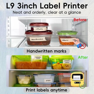 Foto 3 | Foto 3 | Impresora Térmica Label Maker Peweglow L9 Bluetooth 25-80 Mm - Venta Internacional.