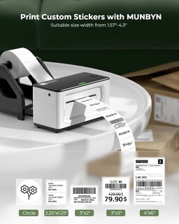 Foto 4 | Foto 4 | Impresora De Etiquetas De Envío Munbyn Realwriter 941 Usb 4x6 Para Mac - Venta Internacional.