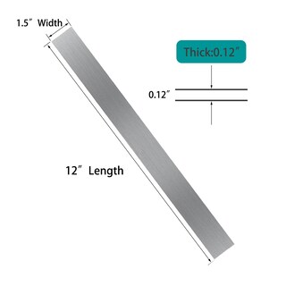Foto 2 | Foto 2 | Barra De Acero Dkoryi 15n20 De Acero Al Carbono 12x1.5x0.3 Cm Para Cuchillo - Venta Internacional.