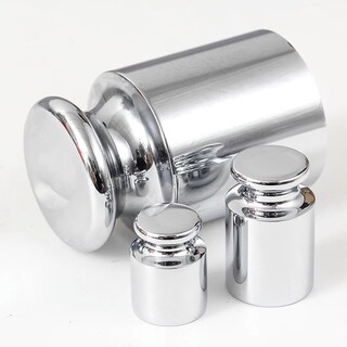 Foto 5 | Foto 5 | Juego De Pesas De Calibración Y Básculas Cromadas De 100 G - Venta Internacional.
