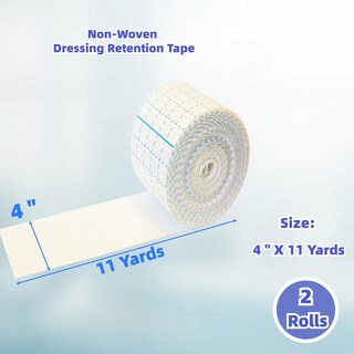 Foto 2 | Foto 2 | Cinta Adhesiva Nbleishi No Tejida 10 Cm X 10 M (2 Rollos) - Venta Internacional.