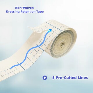 Foto 3 | Foto 3 | Cinta Adhesiva Nbleishi No Tejida 10 Cm X 10 M (2 Rollos) - Venta Internacional.