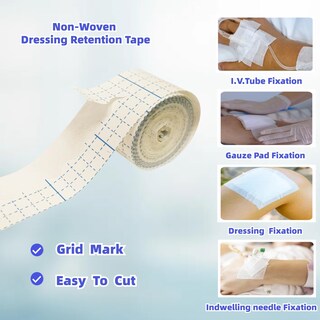 Foto 6 | Foto 6 | Cinta Adhesiva Nbleishi No Tejida 10 Cm X 10 M (2 Rollos) - Venta Internacional.