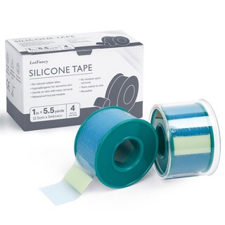 Foto 1 | Foto 1 | Cinta De Silicona Médica Lotfancy 4 Rollos 2 5 Cm X 5 M Impermeable - Venta Internacional.