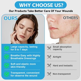 Foto 7 | Foto 7 | Vendajes Hidrocoloides Bfejay Medical-grade Extra Grandes - Venta Internacional.