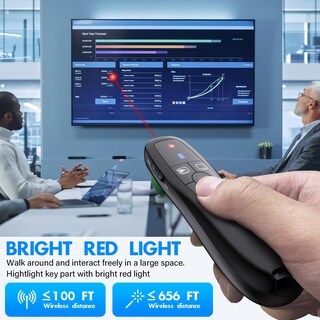 Foto 3 | Foto 3 | Presentation Clicker Ninjaabxy 2 En 1 Usb Tipo C Inalámbrico - Venta Internacional.