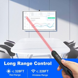 Foto 4 | Foto 4 | Clicker Inalámbrico Para Presentaciones Qui Clicker Para Presentaciones Rf 2 4 Ghz - Venta Internacional.